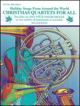Christmas Quartets for All Flute cover